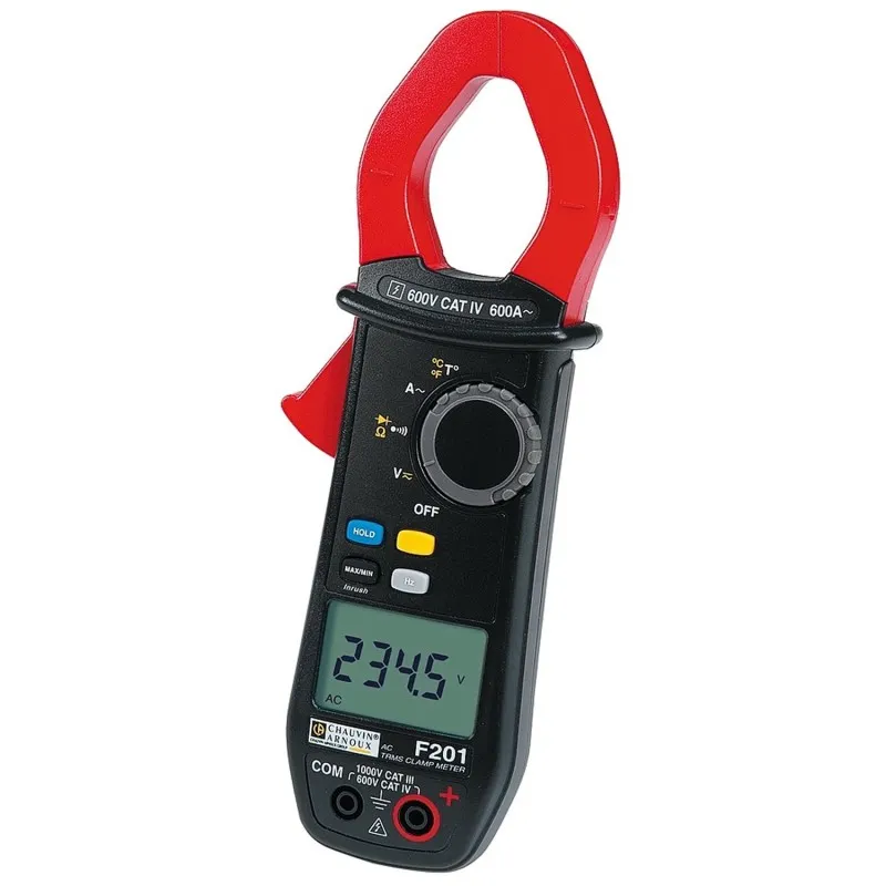 Chauvin Arnoux F201 [P01120921] 600A AC/DC TRMS Clamp Meter
