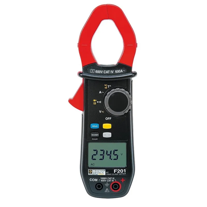 Chauvin Arnoux F201 [P01120921] 600A AC/DC TRMS Clamp Meter