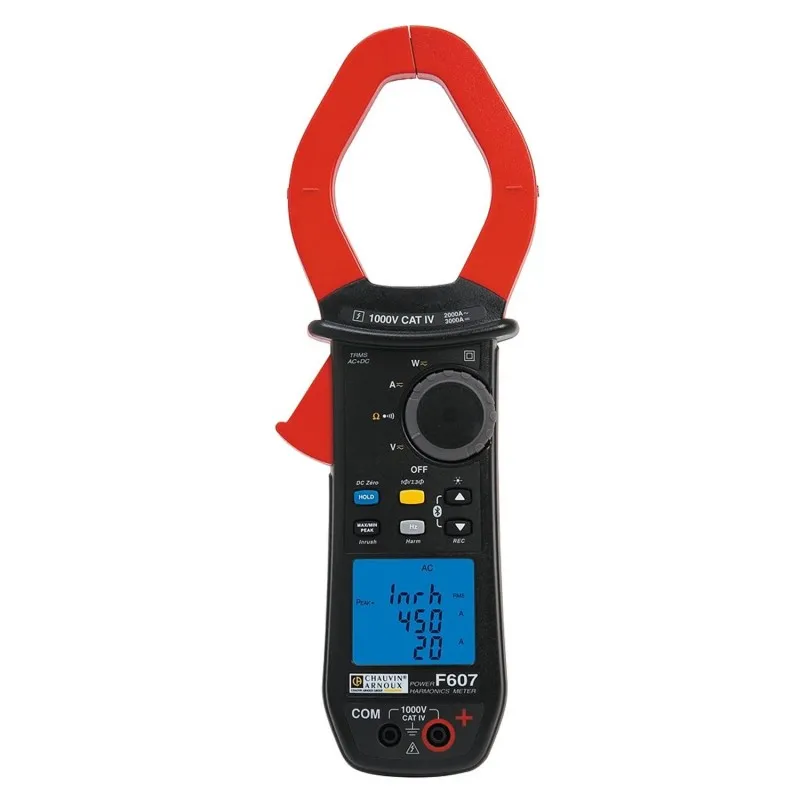 Chauvin Arnoux F607 [P01120967] 2000A AC / 3000A DC Clamp Meter Bluetooth