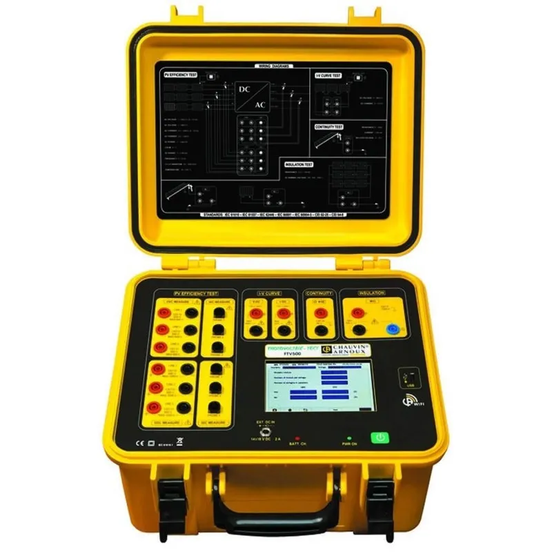 Chauvin Arnoux FTV500 [P01129600] Solar PV Multifunction Tester and I-V Curve Tracer