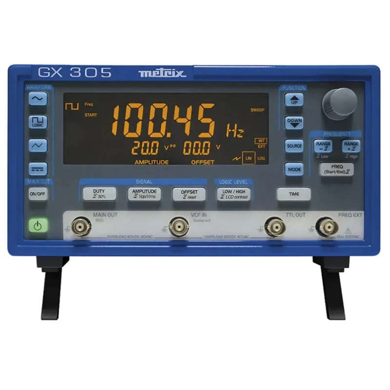 Chauvin Arnoux Metrix GX 305 [GX305] 0.001Hz - 5MHz Function Generator w/Variable Sweep