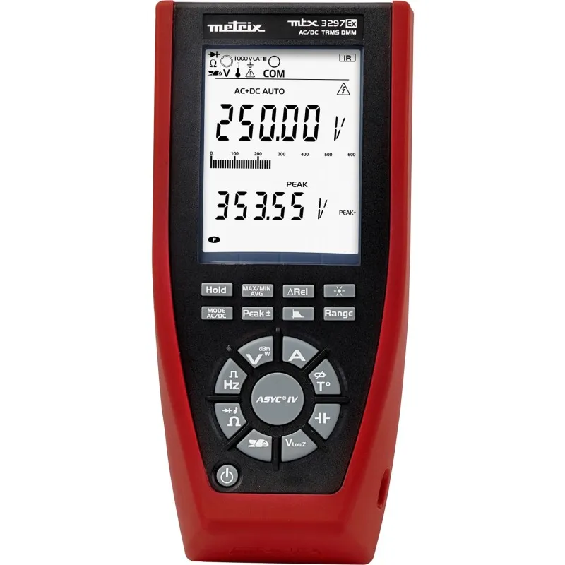 Chauvin Arnoux MTX 3297EX [MTX3297EX] 20A AC/DC Metrix Intrinsically Safe ATEX Digital Multimeter