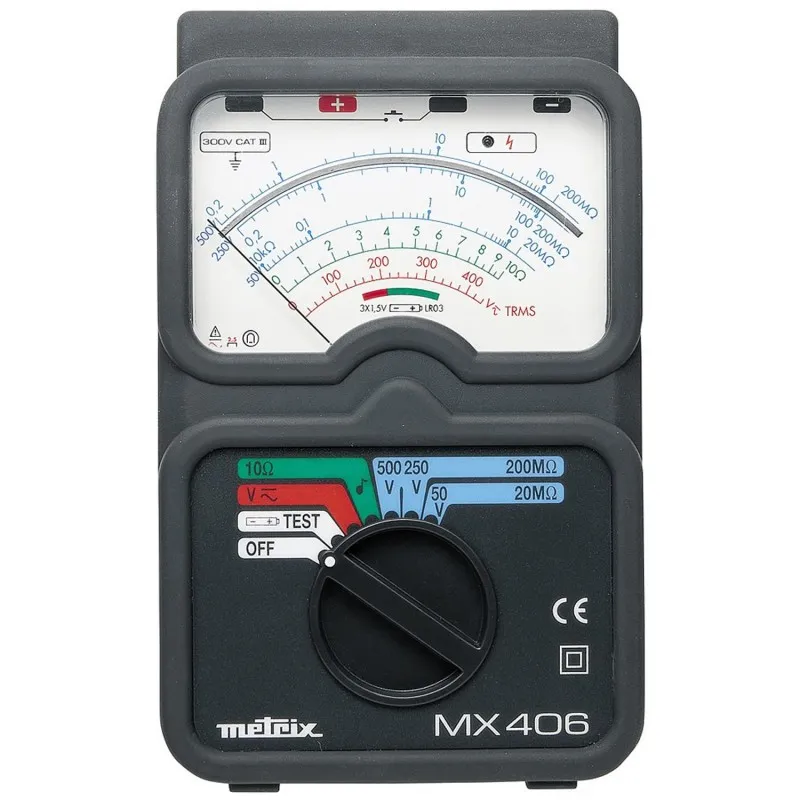 Chauvin Arnoux Metrix MX 406B [MX0406B] 50V / 500V Insulation & Continuity Tester