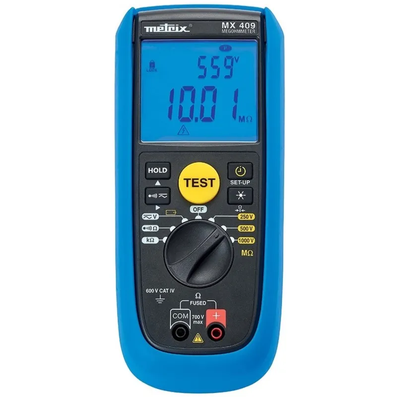 Chauvin Arnoux MX 409 [MX0409] 250 / 500 / 1,000 V Insulation & Continuity Tester