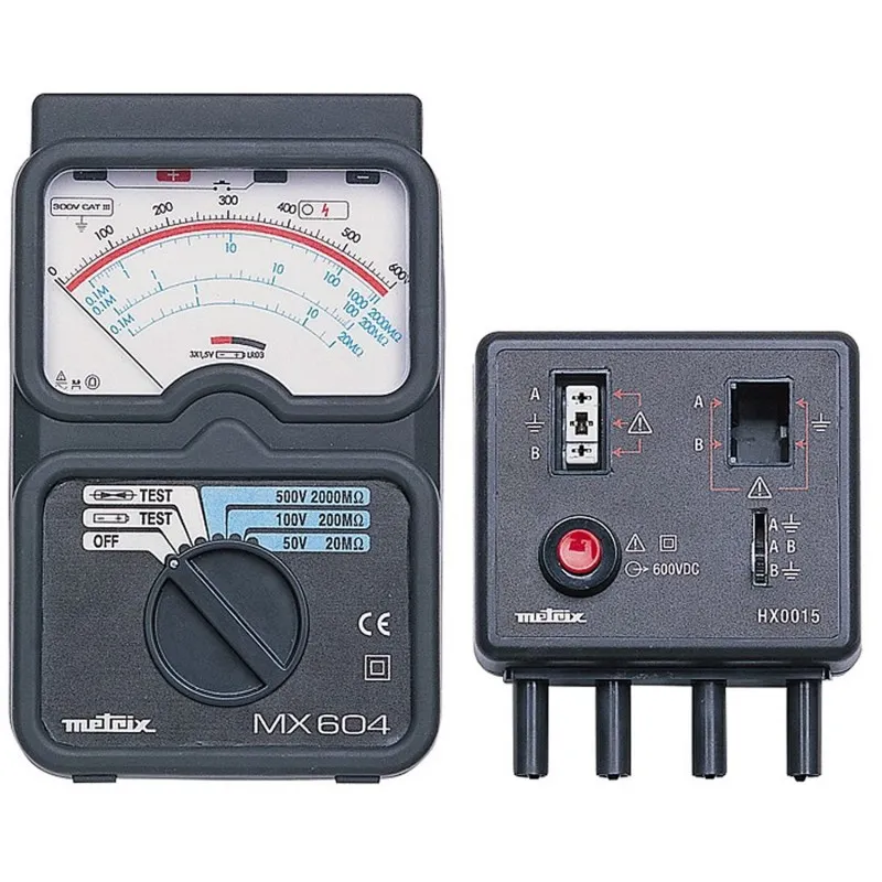 Chauvin Arnoux Metrix MX 604 [MX0604] 50V / 500V DC Insulation Tester