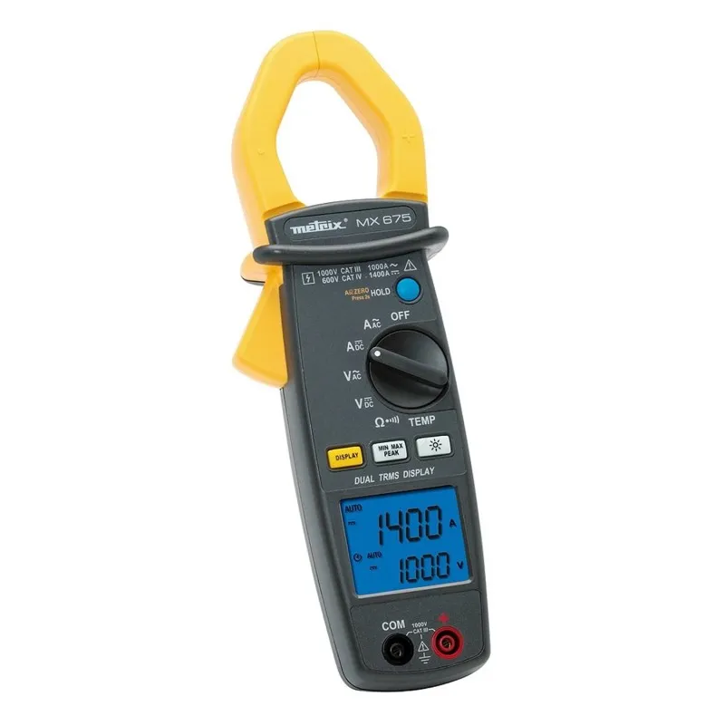 Chauvin Arnoux MX 675 [MX0675] 1000A AC / 1400V DC Metrix TRMS Clamp Meter