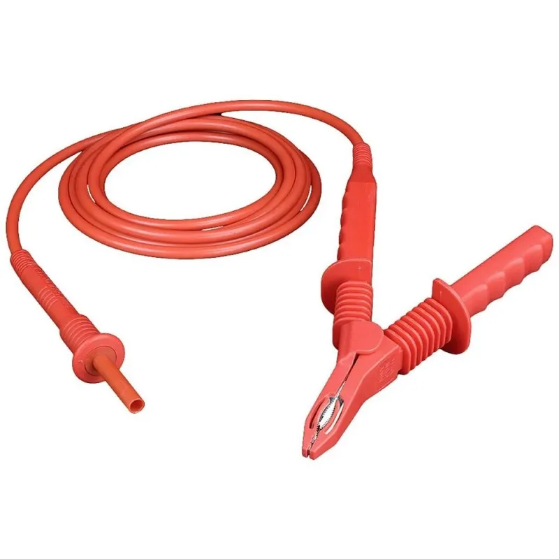 Chauvin Arnoux P01295511 Insulation Tester HV Test Lead Set (Red)