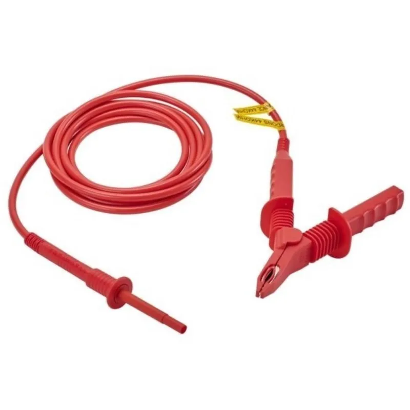 Chauvin Arnoux P01295519 Insulation Tester HV Test Lead Set (Blue), 15m