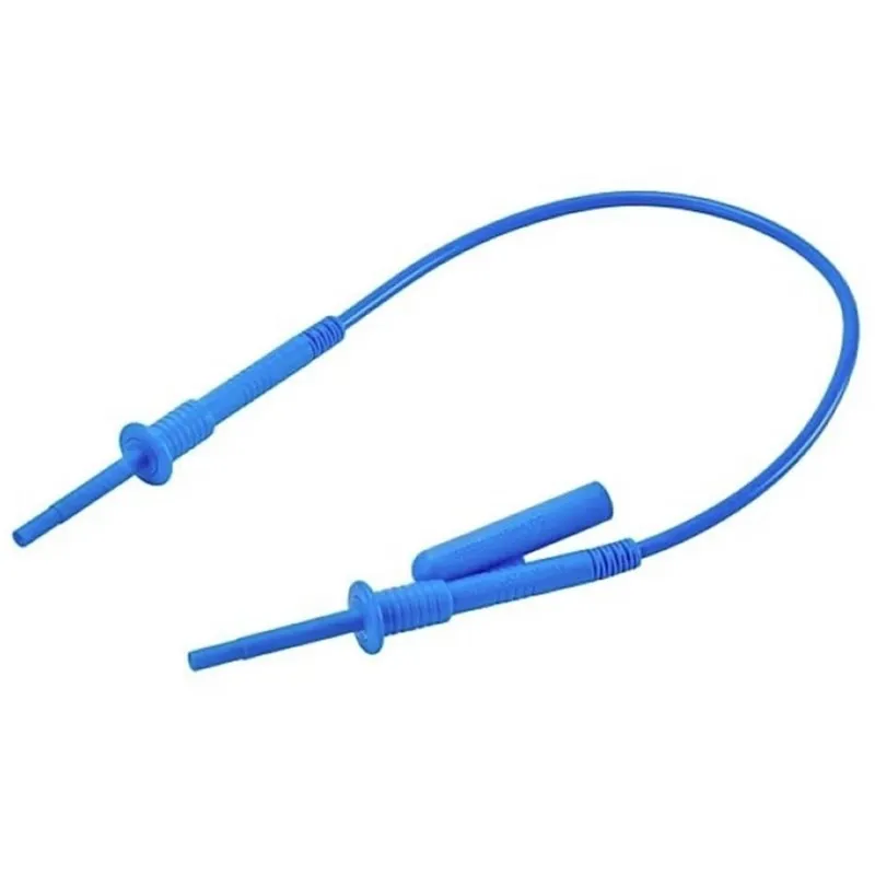 Chauvin Arnoux P01295526 Insulation Tester HV Test Lead Set (Blue), 50cm