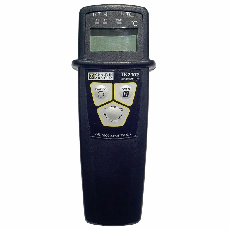 Chauvin Arnoux TK 2002 [P01653110] 2-Input Thermometer Data Logger, -50 °C to 1000 °C Sensor Type K