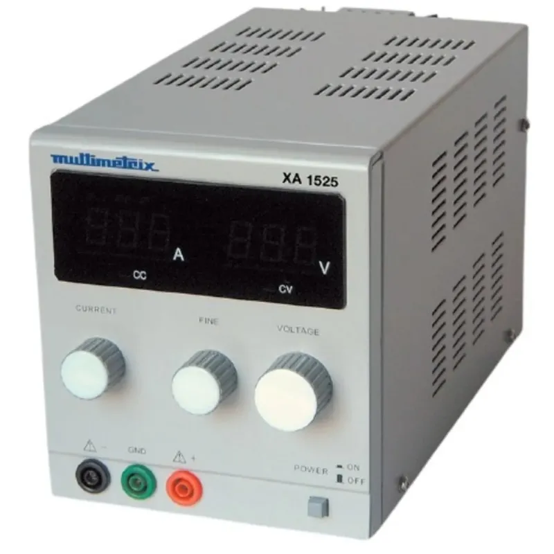 Chauvin Arnoux XA 1525 [XA1525] 1-Output, 15V DC, 2.5A Adjustable Bench Power Supply