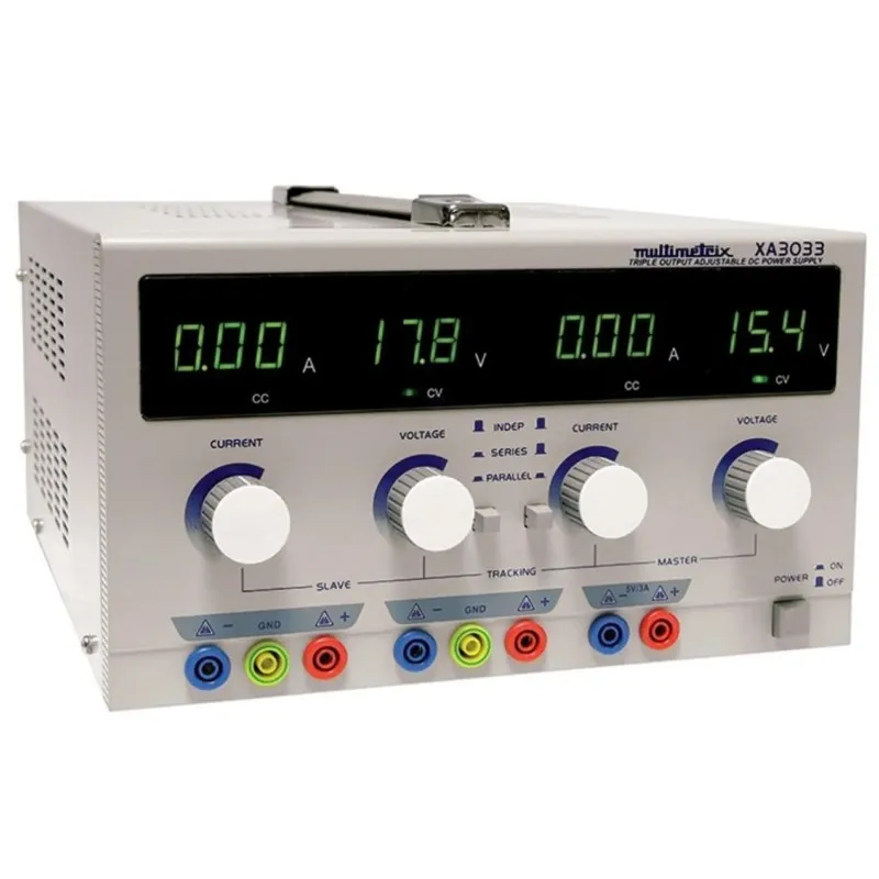 Chauvin Arnoux XA 3033 [XA3033] 3-Output, 30V DC Adjustable Bench Power Supply