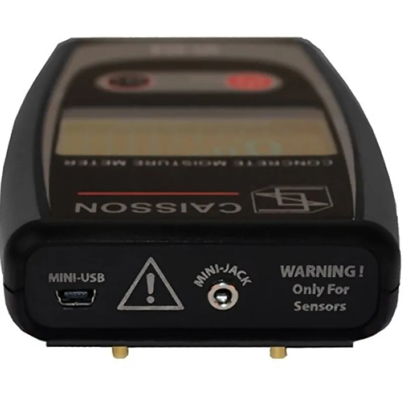 Checkline Caisson VI-D4 Concrete Moisture Meter With Integrated Spring-Loaded Electrodes