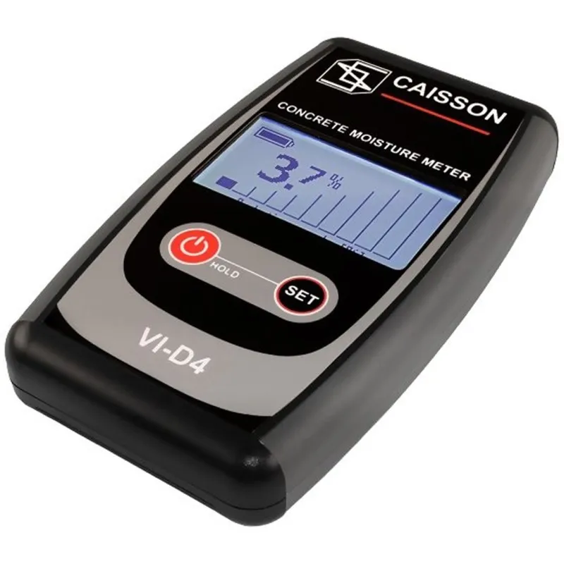 Checkline Caisson VI-D4 Concrete Moisture Meter With Integrated Spring-Loaded Electrodes