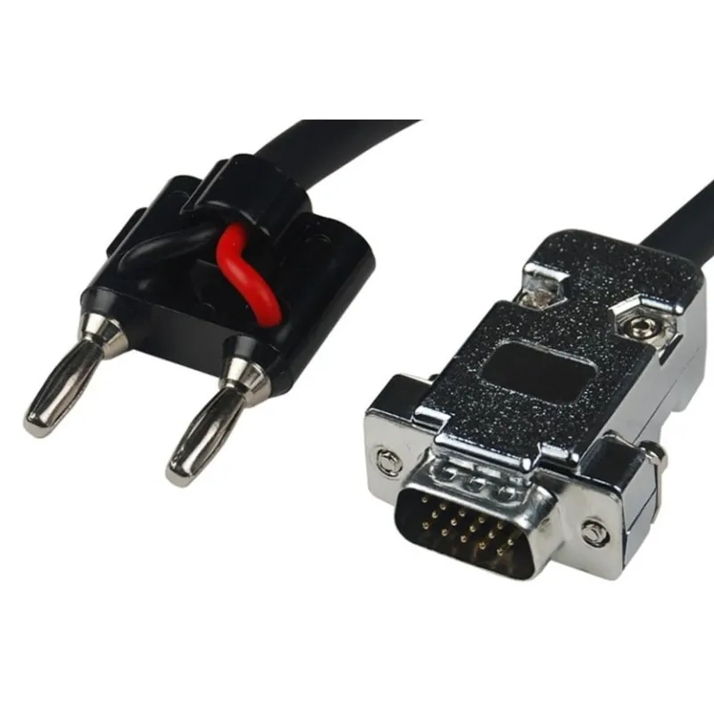 [AC1112] Analog cable, gauge to dual banana plug, old PN 09-1166