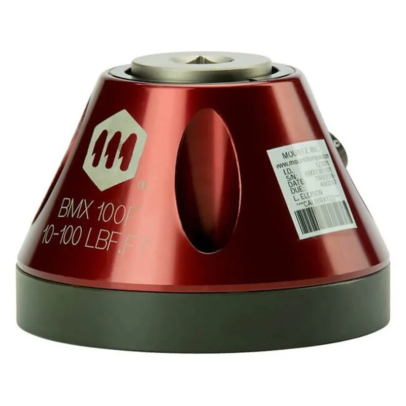 Checkline Mountz BMX [BMX100F] Torque Reaction Transducer, Range 10 -100 Lb-ft, Drive Size 1/2"