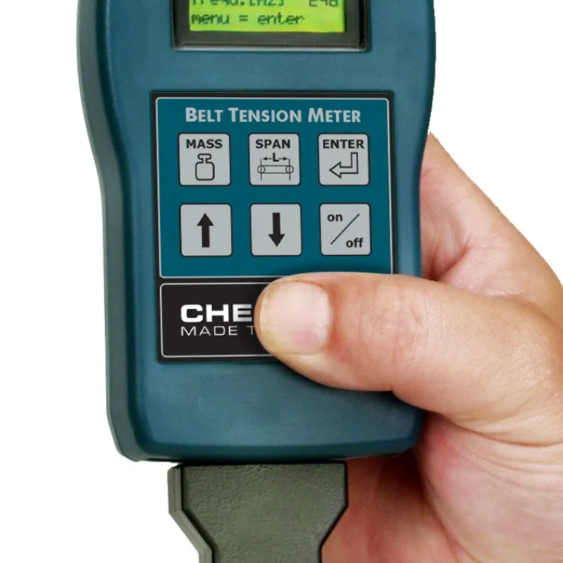 Checkline BTM-400Plus Digital Belt Tension Meter, Belt Frequency Meter, Sonic Tension Tester, Range 3 - 800 H