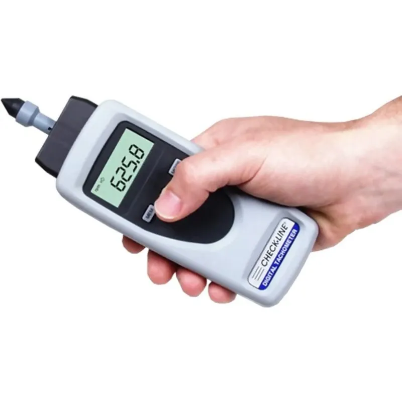 Checkline CDT-2000HD Combination Contact and Non-Contact Digital Tachometer