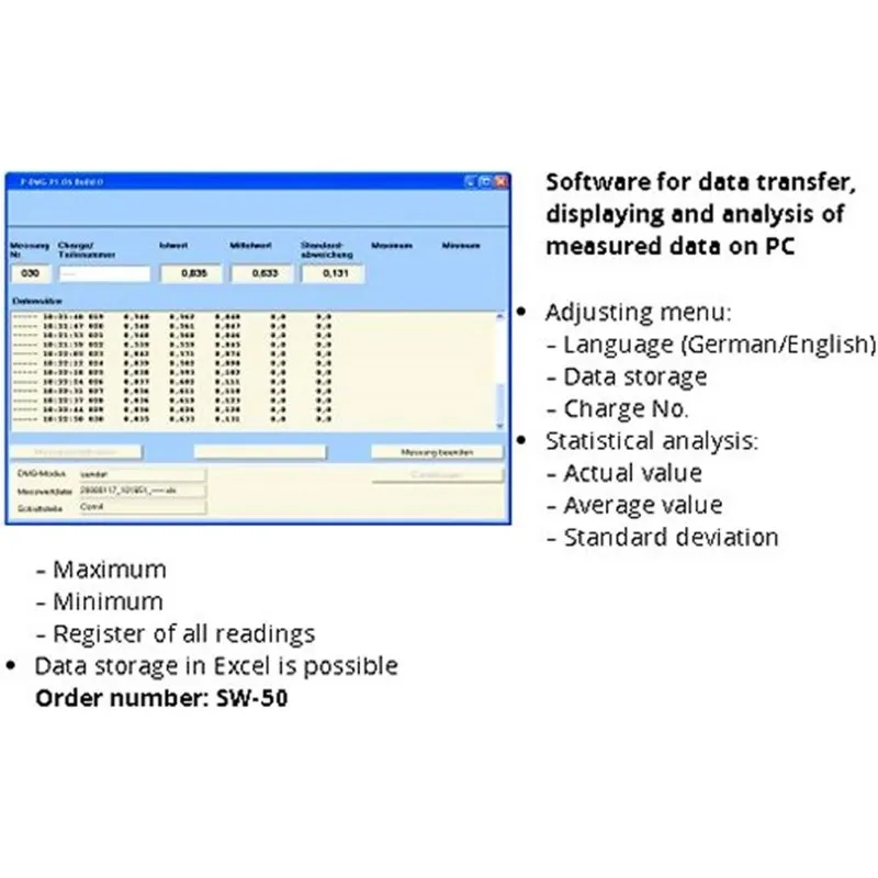 Checkline D-2005 Motorized Precision Material Thickness Gauge