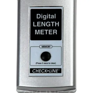 Checkline DLM-107 [DLM-107] Digital Length Meter, Displays Feet Without Measuring Wheel
