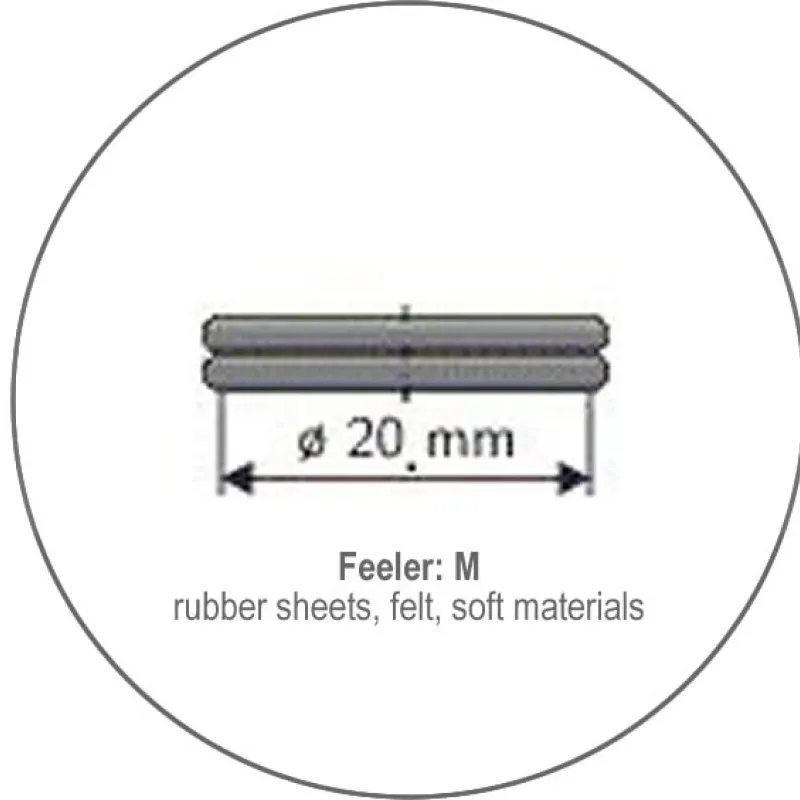 Checkline DM-850 Analog Metric Dial Thickness Gauge
