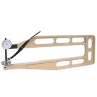 Checkline DM-850-1 [DM-850-1-I] Analog Metric Dial Thickness Gauge, Range 0 - 50 mm, Jaw Depth 500 mm, Feeler I (50 mm) For Very Soft Foams And Insulating Materials.