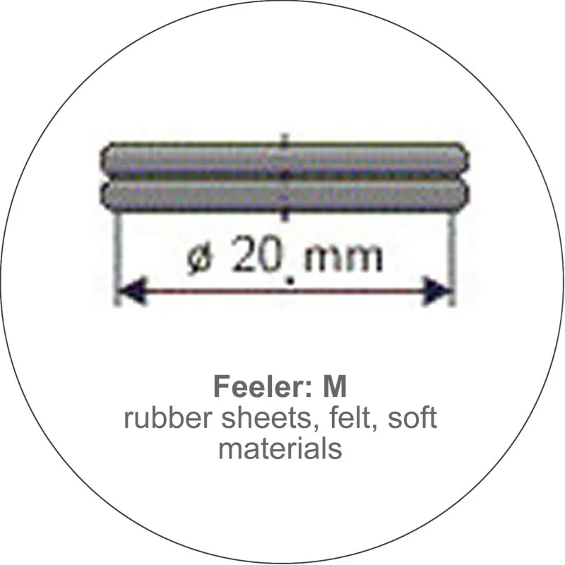 Checkline DM-820-1 Analog Metric Dial Thickness Gauge