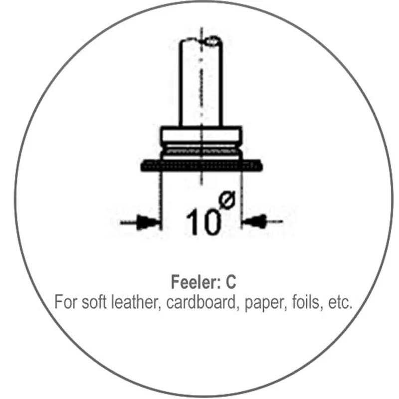 Checkline J-50 Analog Thickness Gauge with 50mm Jaw Depth