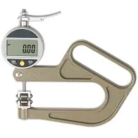 Checkline JD-100R [JD-100RO] Digital Thickness Gauge with Rollers Without Flanges, Range 0 – 12.5 mm / 0.5 inch, Depth Of Jaws 100 mm / 4"