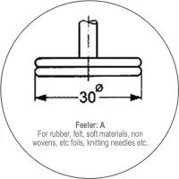 Checkline JD-50 Digital Thickness Gauge,  Range 0 - 10 mm, Depth Of Jaw 50mm