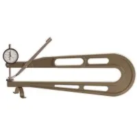 Checkline K-400 Analog Dial Thickness Gauge, Range 0 - 30 mm with 400 mm / 15.75 inch Jaw Depth