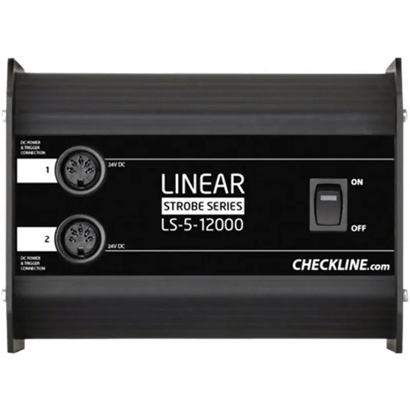 Checkline LS-5-12000 Inspection Stroboscope 5 Inch With LS-DIN Connector