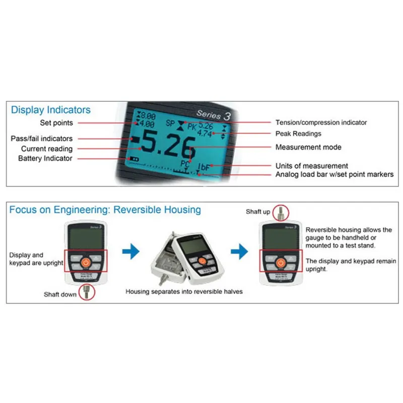Checkline Series 3 Digital Force Gauge (11 Models in this Product Family)