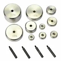 Checkline MTG-RINGS Stackable Ring Weight Set For MTG Thickness Gauge. Total Weight 520g