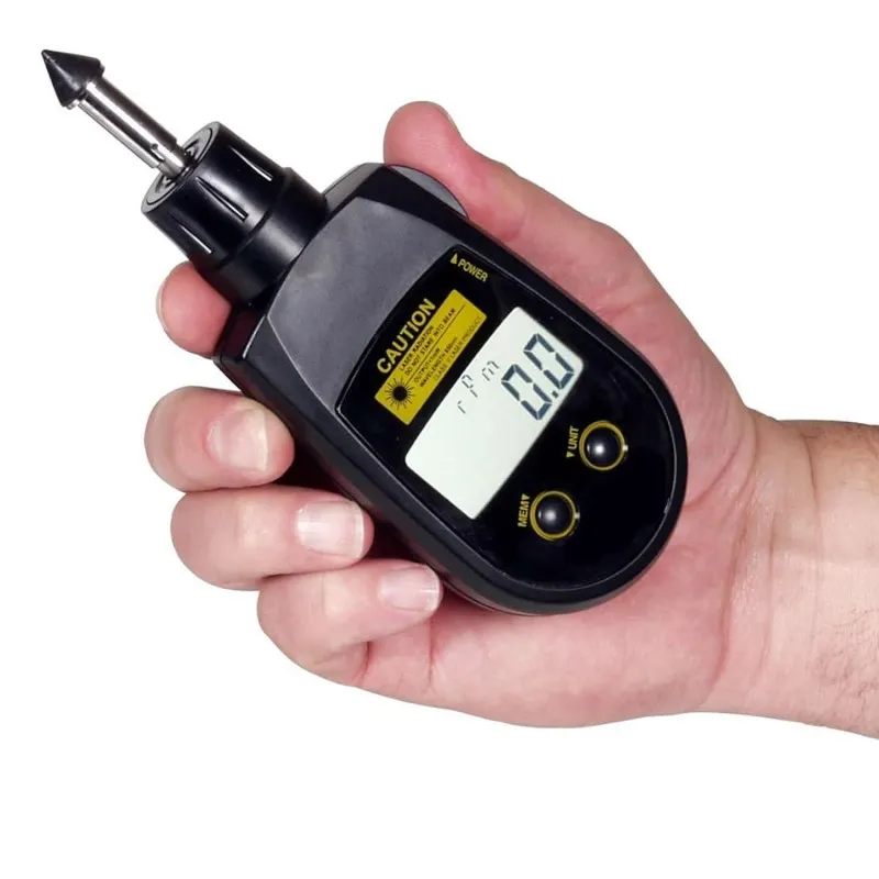 Checkline PLT-5000 Combination Contact and Non-Contact Laser Tachometer