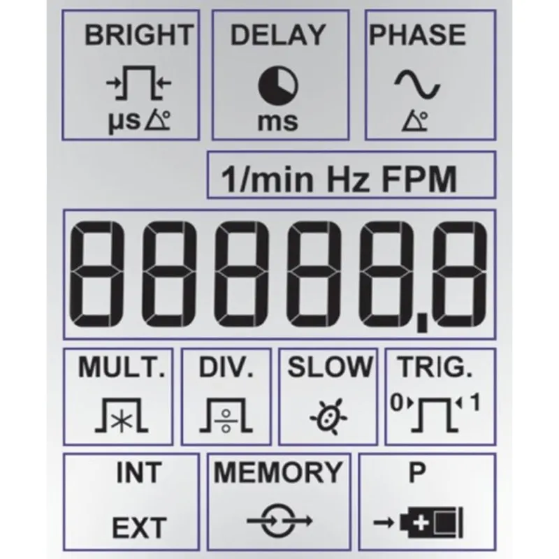 Checkline QB-LED Portable Battery powered LED Stroboscope