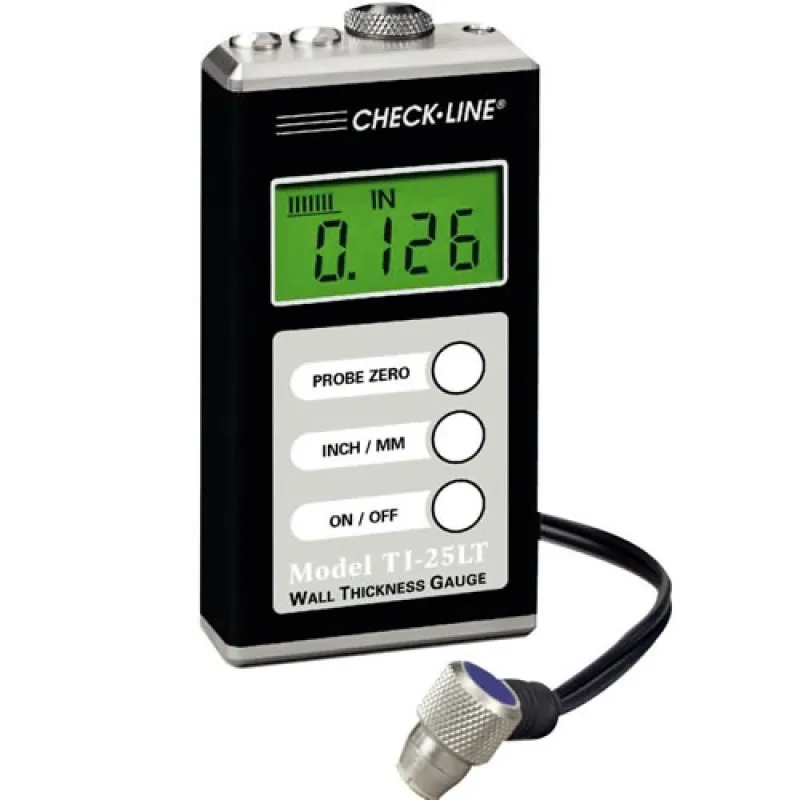 Checkline TI-25LT [TI-25LT] Steel Only Ultrasonic Thickness Gauge Kit [DISCONTINUED] SEE TI-25LTX