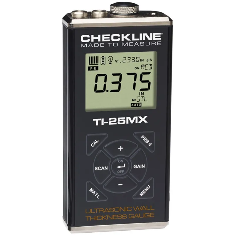 Checkline TI-25MX Ultrasonic Wall Thickness Gauge