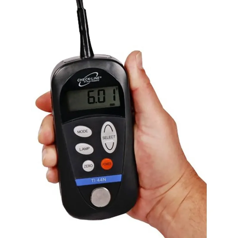 Checkline TI-44NA [TI-44NA] Ultrasonic Wall Thickness Gauge kit w/ Integrated 5MHz, 10mm Probe