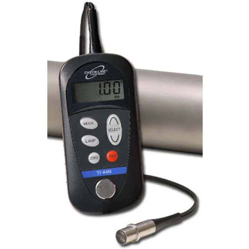 Checkline TI-44NA [TI-44NA] Ultrasonic Wall Thickness Gauge kit w/ Integrated 5MHz, 10mm Probe