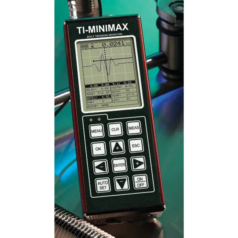Checkline TI-MINIMAX [TI-MINIMAX-C] Bolt Tension Gauge w/ Temperature Connector (NO PROBE)