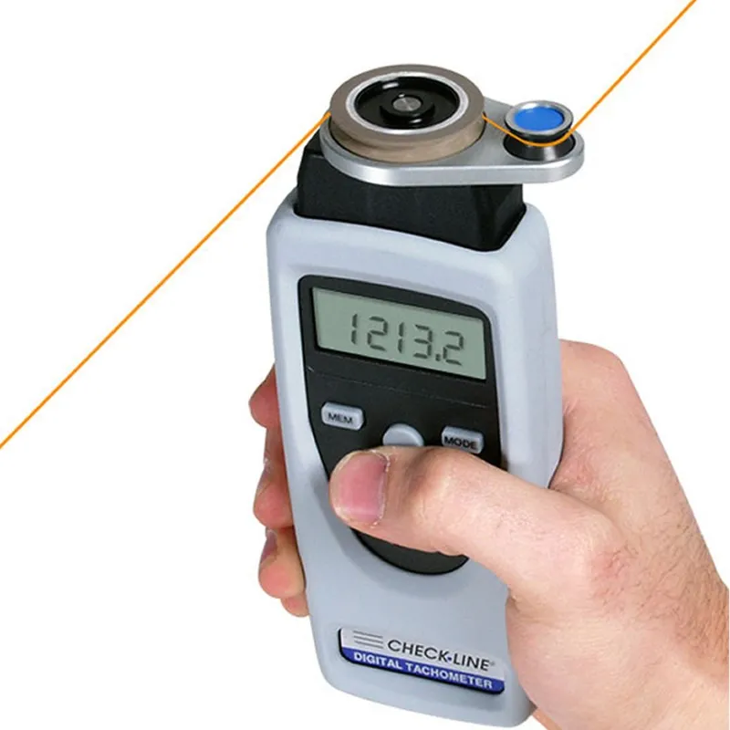 Checkline YSL2000HD [YSL-2000HD] Yarn Meter Tachometer, Range Non-Contact 1.00 - 99,999 Rpm / Contact 1.00 - 19,999 Rpm