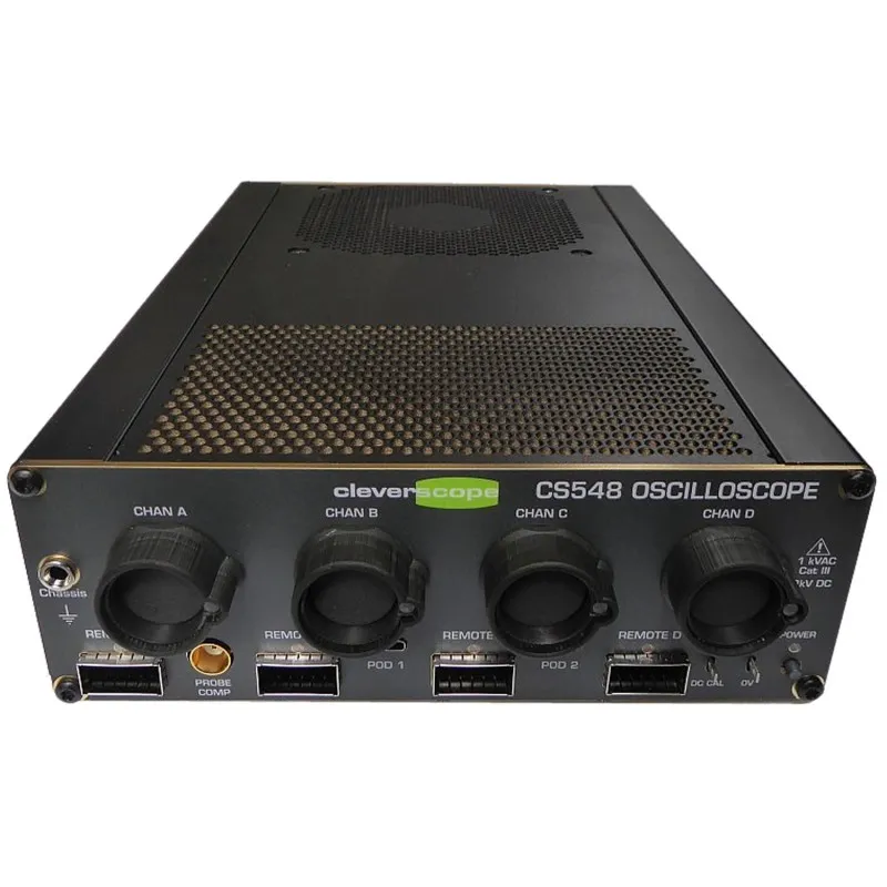 Cleverscope CS508 200MHz 500 MSa 14-bit Isolated Oscilloscope