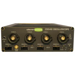 Cleverscope CS548 4-Ch 200MHz 500 MSa 14-bit Isolated Oscilloscope