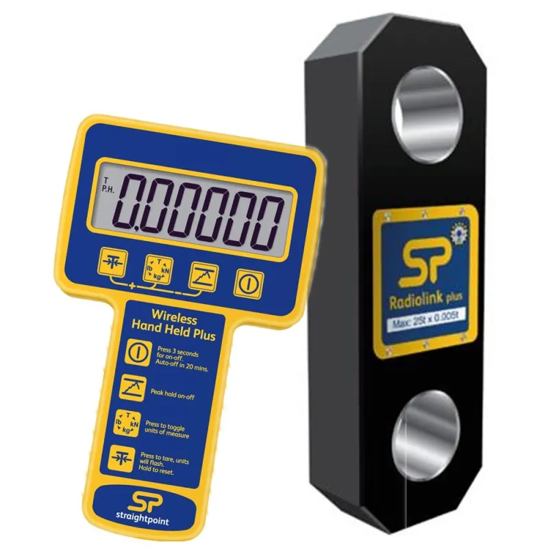 Crosby Straight Point RLP RadioLink Plus Wireless Load Cell / Dynamometer (14 Model In This Family)
