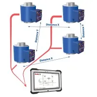 Crosby Straight Point WCOGS [2789149] Centre of Gravity (CofG) Software With Extended Range USB Base Station 