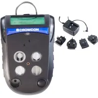 Crowcon Gas-Pro TK MED [GTPE8AAA-ZZZZRGOCZZ] 2-Gas Dual Range IR Portable Monitor, Methane & O2, Pumped with Multi-region Charger, without Cradle