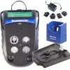 Crowcon Gas-Pro TK MED [GTPE8AAC-ZZZZRGOCZZ] 2-Gas Dual Range IR Portable Monitor, Methane & O2, Pumped with Multi-region Charger and Cradle