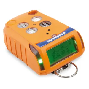 Crowcon Gas-Pro IR 5-Gas Confined Space Entry Monitor, Dual CO+H2S, O2, LEL IR CH4, PID with Flow Plate and Multi Region PSU (2 Model In This Family)