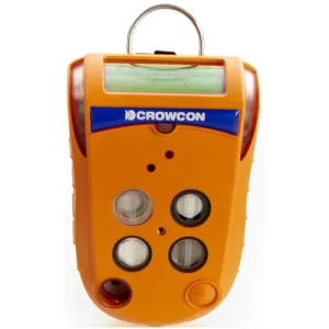 Crowcon Gas-Pro IR 5-Gas Confined Space Entry Monitor, Dual CO+H2S, O2, LEL IR CH4, PID with Flow Plate and Multi Region PSU (2 Model In This Family)